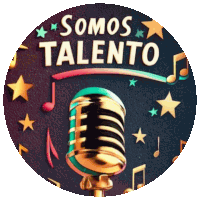 a sign that says somos talento on it