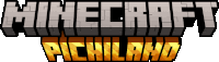 a logo for a video game called minecraft pickland