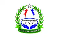 a logo for lay kay kaw youth network with a star