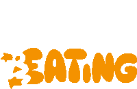 a logo for a company called " beating " with a white background