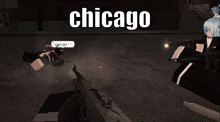 a screenshot of a video game that says chicago on it