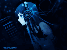 a picture of a girl wearing headphones that says freewired on the bottom