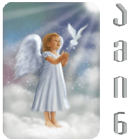 a painting of a little girl with angel wings holding a white dove