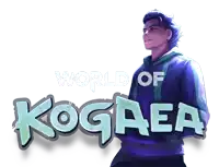 a man in a purple hoodie with the words of kogaea on it