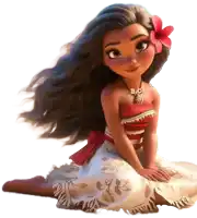 a doll with a flower in her hair is wearing a strapless top