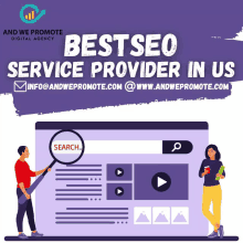 a poster that says best seo service provider in us on it