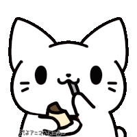 a drawing of a cat with chinese writing on the bottom of it