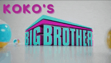 a sign that says koko 's big brother with a house in the background