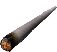 a close up of a cigarette with a flame on it