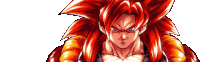 a close up of a cartoon character with red hair .