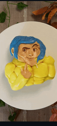 a statue of coraline from the movie coraline