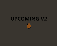 an upcoming v2 sign with a fire icon