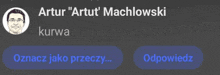 a screenshot of artur " artut " machlowski 's profile page