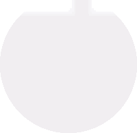 a white circle on a white background with a shadow on it .