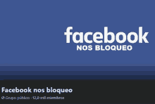 a facebook nos bloqueo group is being created