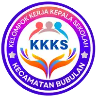 a logo for kks kecamatan bubulan shows a group of people in a circle