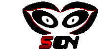 a logo for sen shows two eyes and the word sen