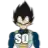 a blurred image of a person wearing a shirt that says so on it .