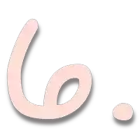 a pink letter l with a white background