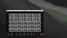a screen shot of a zoom meeting with a few people on it