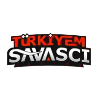 a logo for turkeyem savasci gaming with a white background