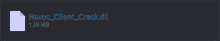 a file with the name havoc_client_crack.dll written on it