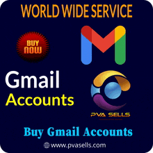 a poster that says ' world wide service buy gmail accounts ' on it