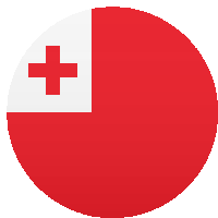 a red and white circle with a red cross on it