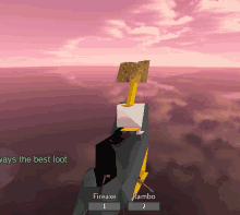 a screenshot of a video game with the words " always the best loot " at the bottom