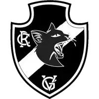 a black and white emblem with a cat 's head and the letter g on it