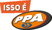 a logo for isso e ppa with a blue arrow