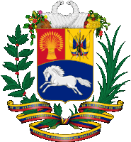 the coat of arms of republica bolivariana de venezuela has a horse on it