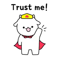 a cartoon of a cow wearing a superhero cape and a crown .