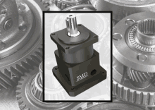 a picture of a smd gearbox surrounded by gears and bearings