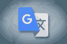 a google translate icon with a chinese symbol