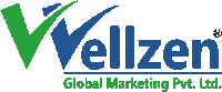 a logo for wellzen global marketing pvt ltd.