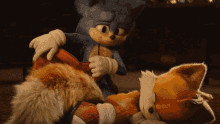 sonic the hedgehog and tails from sonic the hedgehog