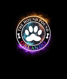 the logo for the hound pound in orlando