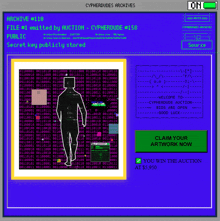 a screen that says cypherdudes archives with a picture of a naked man