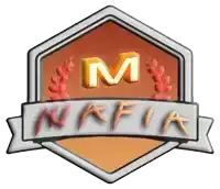 a logo for mafia with the letter m in the middle