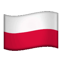 a red and white flag waves in the wind on a white background