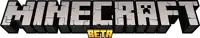 a logo for minecraft beta is shown on a clear background