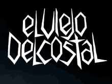 a black and white logo for el vuelo del costal