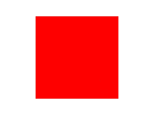 a red square on a white background that looks like a piece of paper .