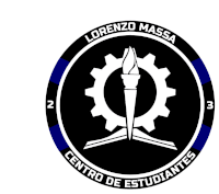 a logo for lorenzo massa centro de estudiantes