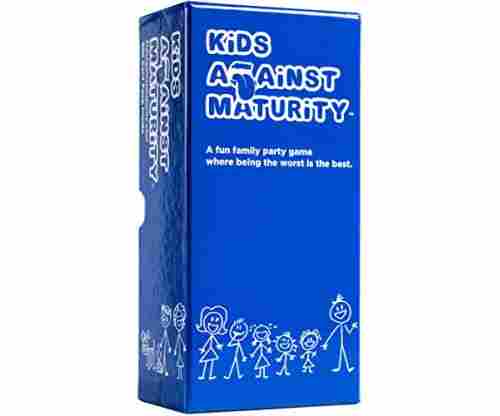 Kids Against Maturity: Card Game for Kids and Families, Super Fun Hilarious for Family Party Game Night