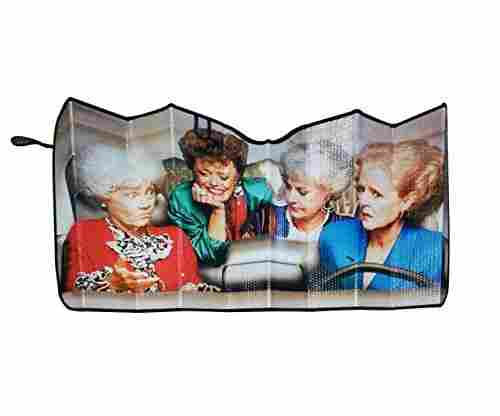 Golden Girls Windshield Sun Shade Visor Car Accessory