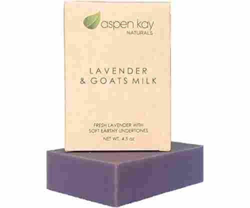 Lavender Goats Milk Soap Bar – Natural and Organic