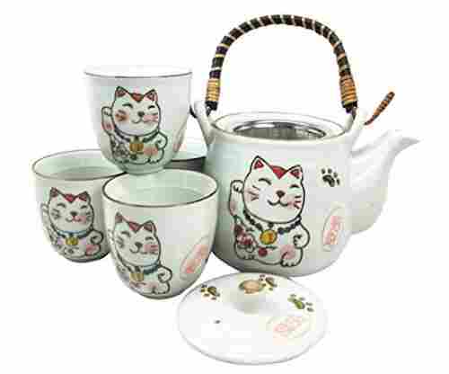 Maneki Neko Tea Set