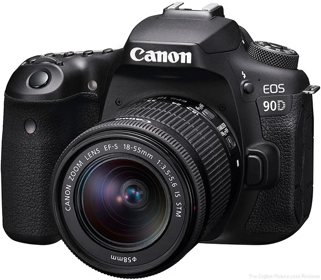 Canon EOS 90D Angle